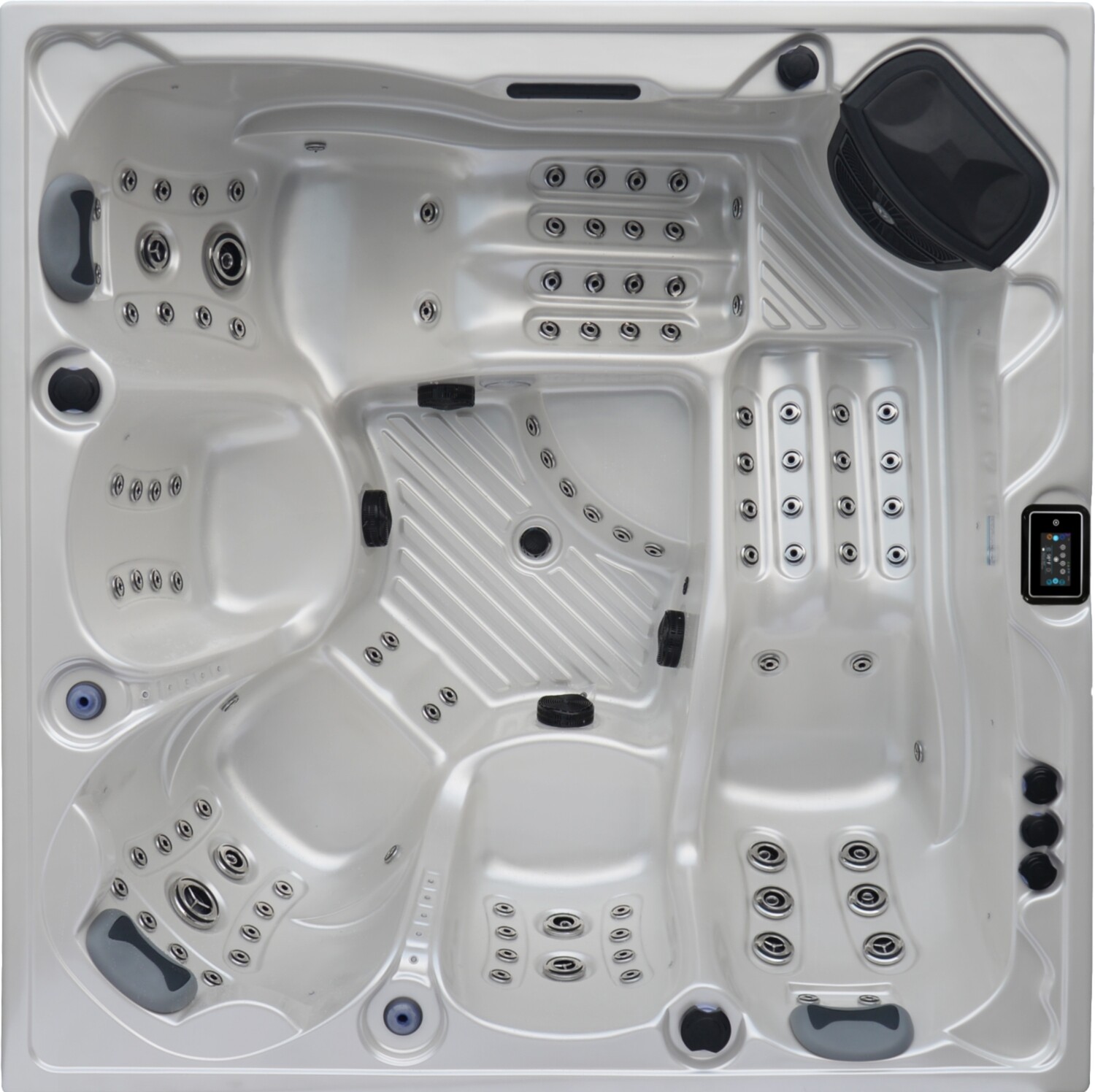 IDEALe Spas WAIKIKI BEACH BALBOA Limited Editie POWER+ 220x220x95cm 106jets 4 pompen IDEALe Spas WAIKIKI BEACH BALBOA Limited Editie POWER+ 220x220x95cm 106jets 4 pompen