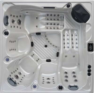 IDEALe Spas WAIKIKI BEACH BALBOA Limited Editie POWER+ 220x220x95cm 106jets 4 pompen