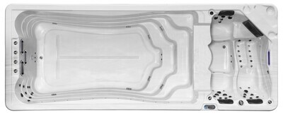IDEALe SWIMSPA DUO 580cm of 660cm h=156cm half inbouw of opbouw
