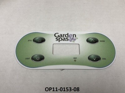 Artesian Spas Garden Spas bedieningspaneel Control Panel druktoets scherm Artesian Spas Garden Spas bedieningspaneel Control Panel druktoets scherm