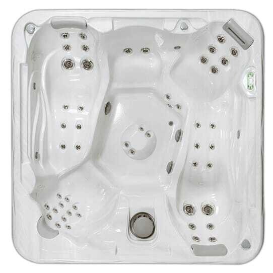South Seas Spas 853DL DX 53jets 232x232x91cm