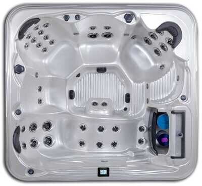 Island Spas Nevis 45jets Toonzaal model 213x198x87cm Island Spas Nevis 45jets Toonzaal model 213x198x87cm