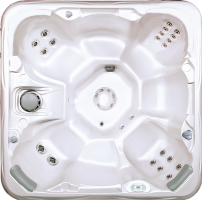 South Seas Spas 729L of B 29jets 213x213x91cm