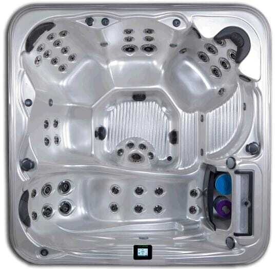 Island Spas Antigua 52jets Toonzaalmodel 213x213x91cm