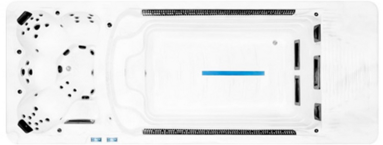 IDEALe SWIMPRO DUO zwemspa TURBINE 590cm