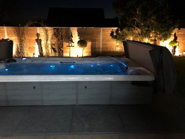 TIDAL FIT Premium EP-15 Swimspa 457cm D152cm TidalFit half inbouw of opbouw