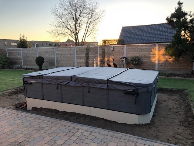 TIDAL FIT Premium EP-15 Swimspa 457cm D152cm TidalFit half inbouw of opbouw