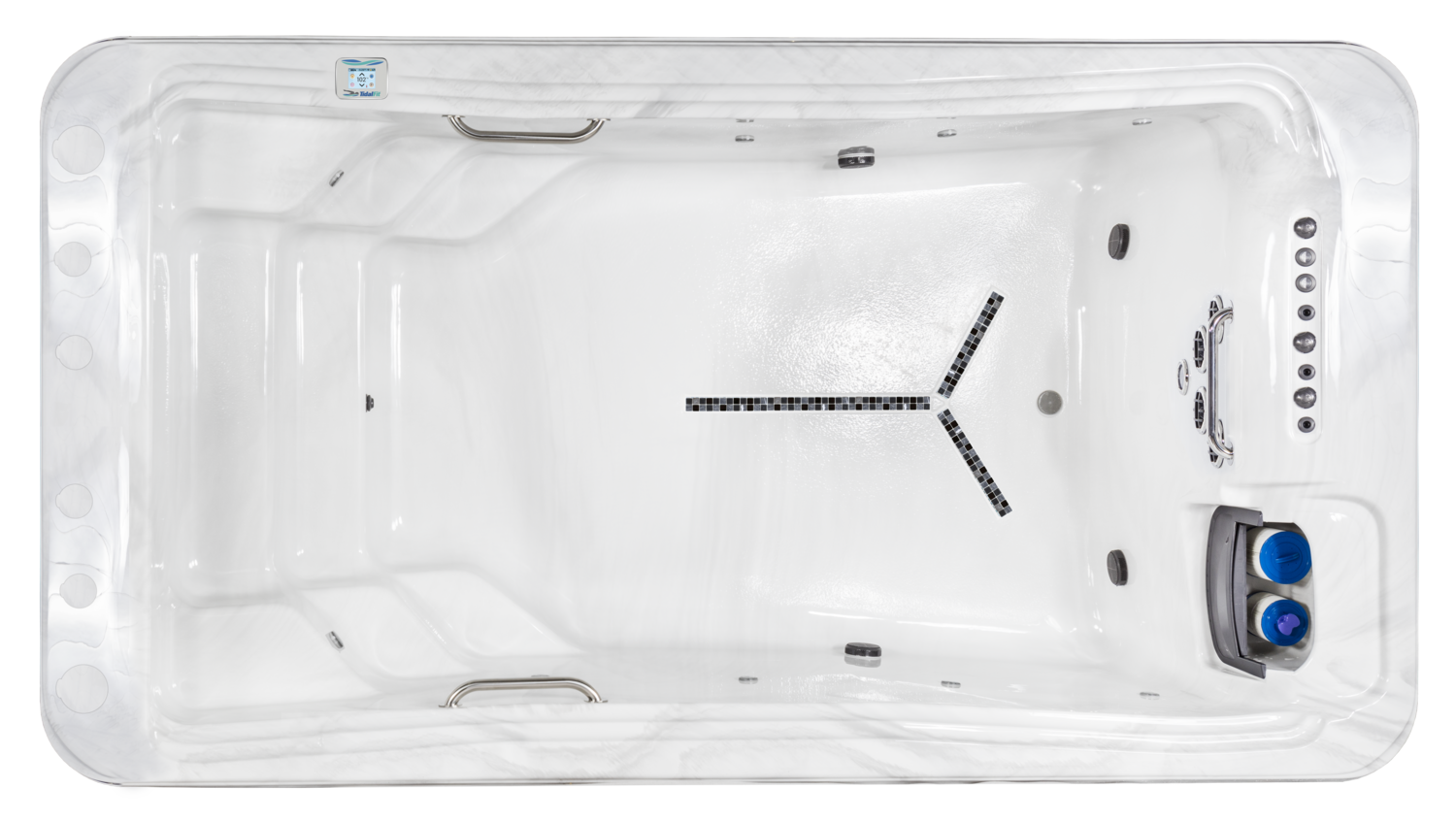 TIDAL FIT Core Swimmer  CS-14 Swimspa 430cm D137cm TidalFit half inbouw of opbouw