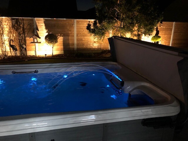 TIDAL FIT Core Swimmer  CS-14 Swimspa 430cm D137cm TidalFit half inbouw of opbouw