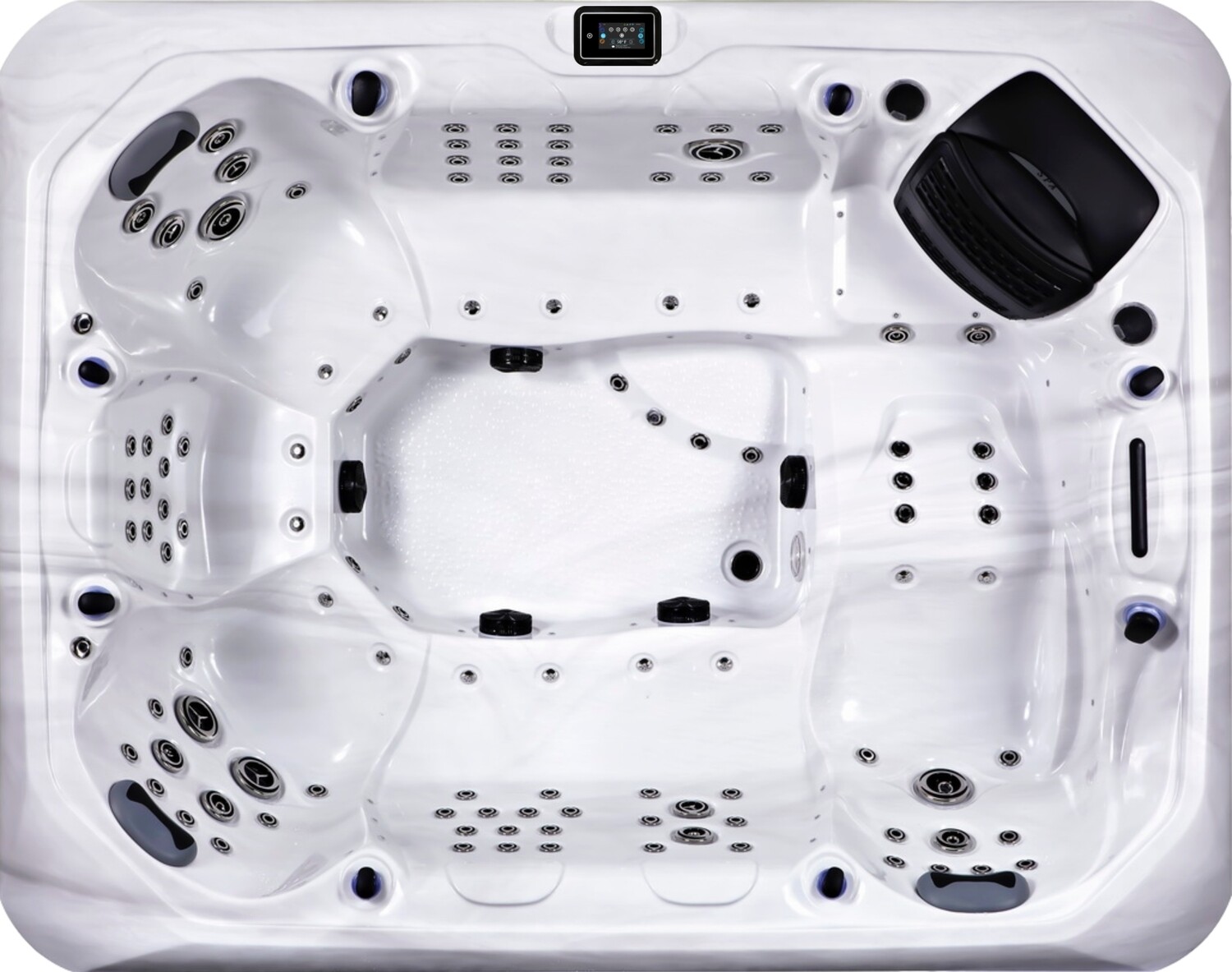 IDEALe Spas STAR CHATEAU 280x220x95cm 128jets 5pompen