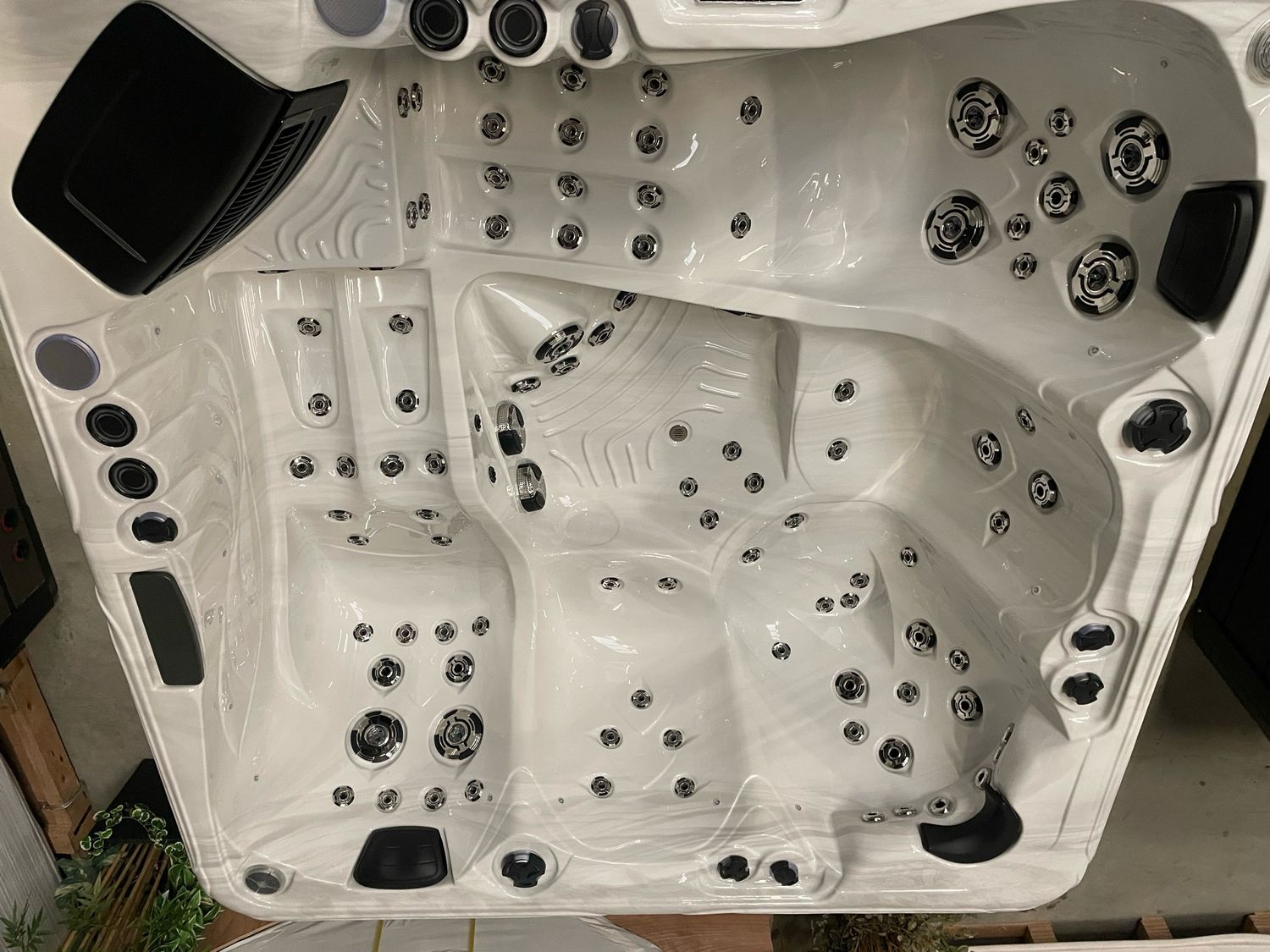 IDEALe Spas PRESTIGE DALLAS  220x220x86cm 95jets 3pompen