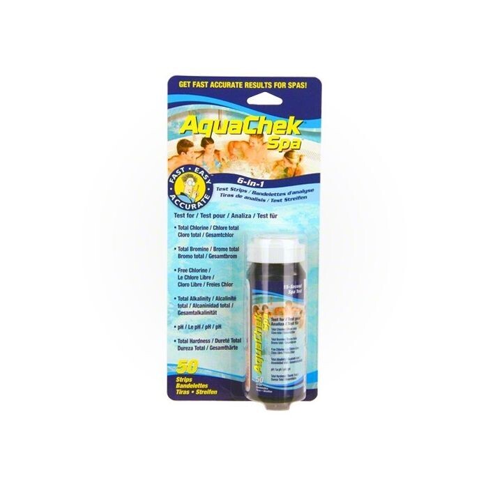 AquaChek Aquacheck 6-in-1 Test Strips Pool &amp; Spa