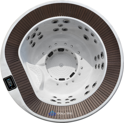 IDEALe Spas PRESTIGE MONTE CARLO OVERLOOP SPA 240x95cm 53jets 4pompen