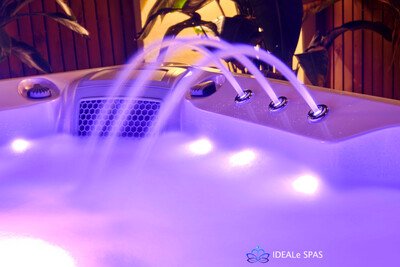 IDEALe Spas PRESTIGE LAS VEGAS LE POWER 200x200x90cm 72jets 4pompen