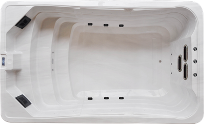 IDEALe SWIMSPA My IDEALe POOL 400 of 466cm H=155cm half inbouw of opbouw