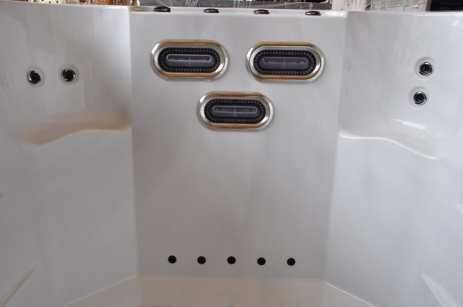 IDEALe SWIMSPA My SEA XL 526cm  h=135cm of 155cm half inbouw of opbouw