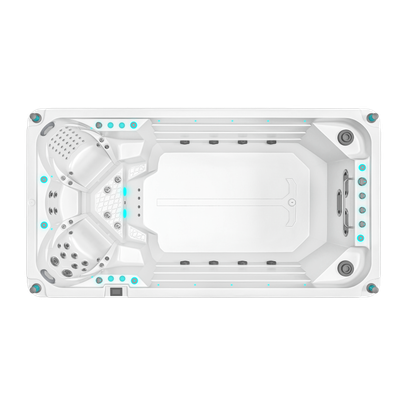 IDEALe SWIMSPA NICE 430cm H=155cm half inbouw of opbouw