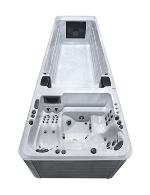 IDEALe Spas SWIMSPA EXCELLENT DUO MAGIC Lengte naar keuze tot 12M B=228cm H=150cm