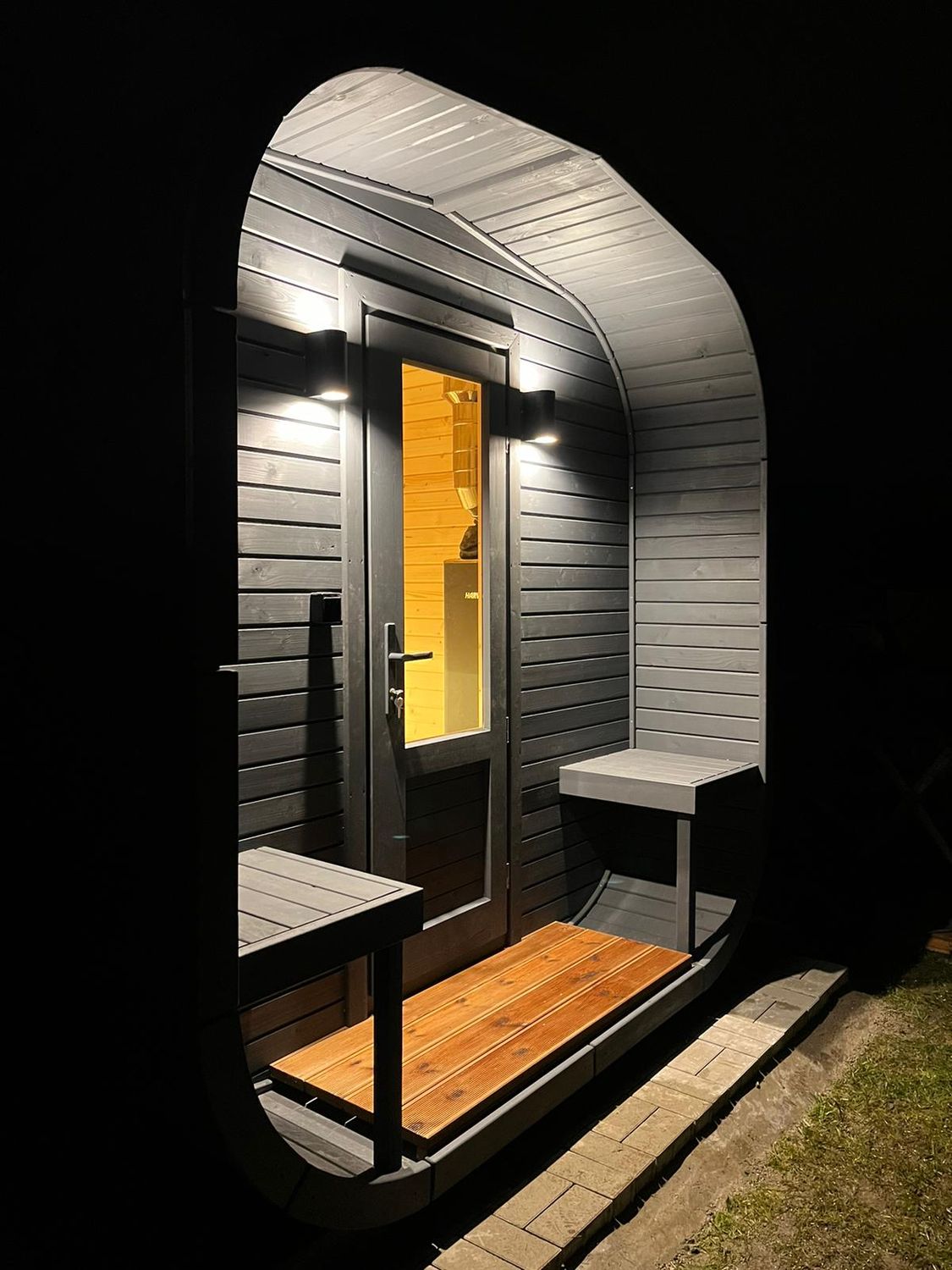 CUBE Sauna Outdoor lengte te kiezen