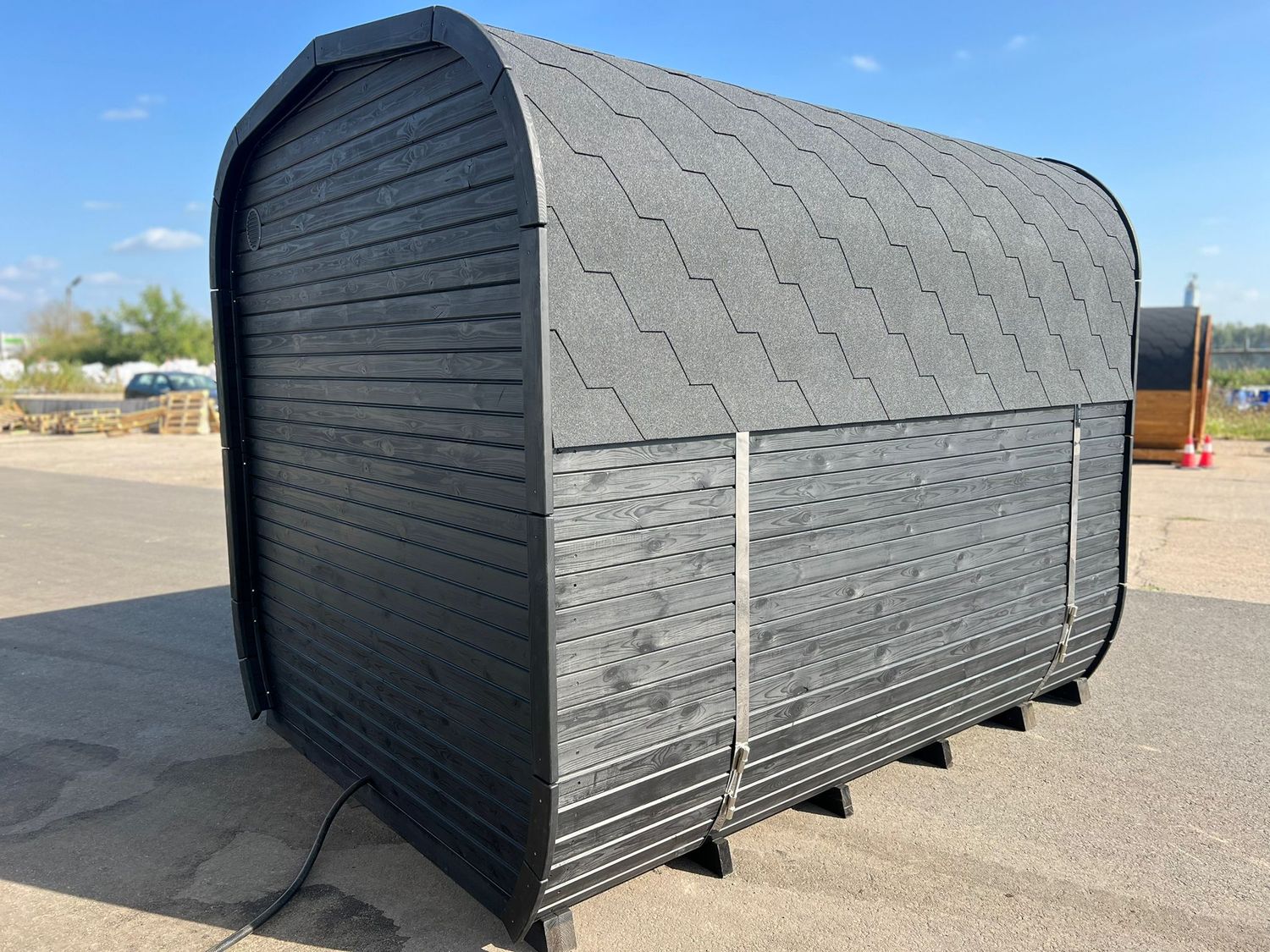 CUBE Sauna Outdoor lengte te kiezen