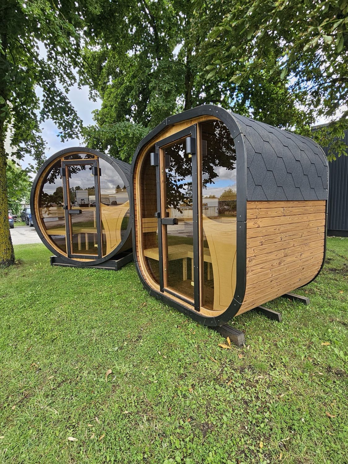 CUBE Sauna Outdoor lengte te kiezen