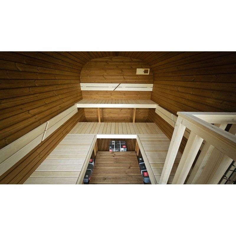 CUBE Sauna Outdoor lengte te kiezen