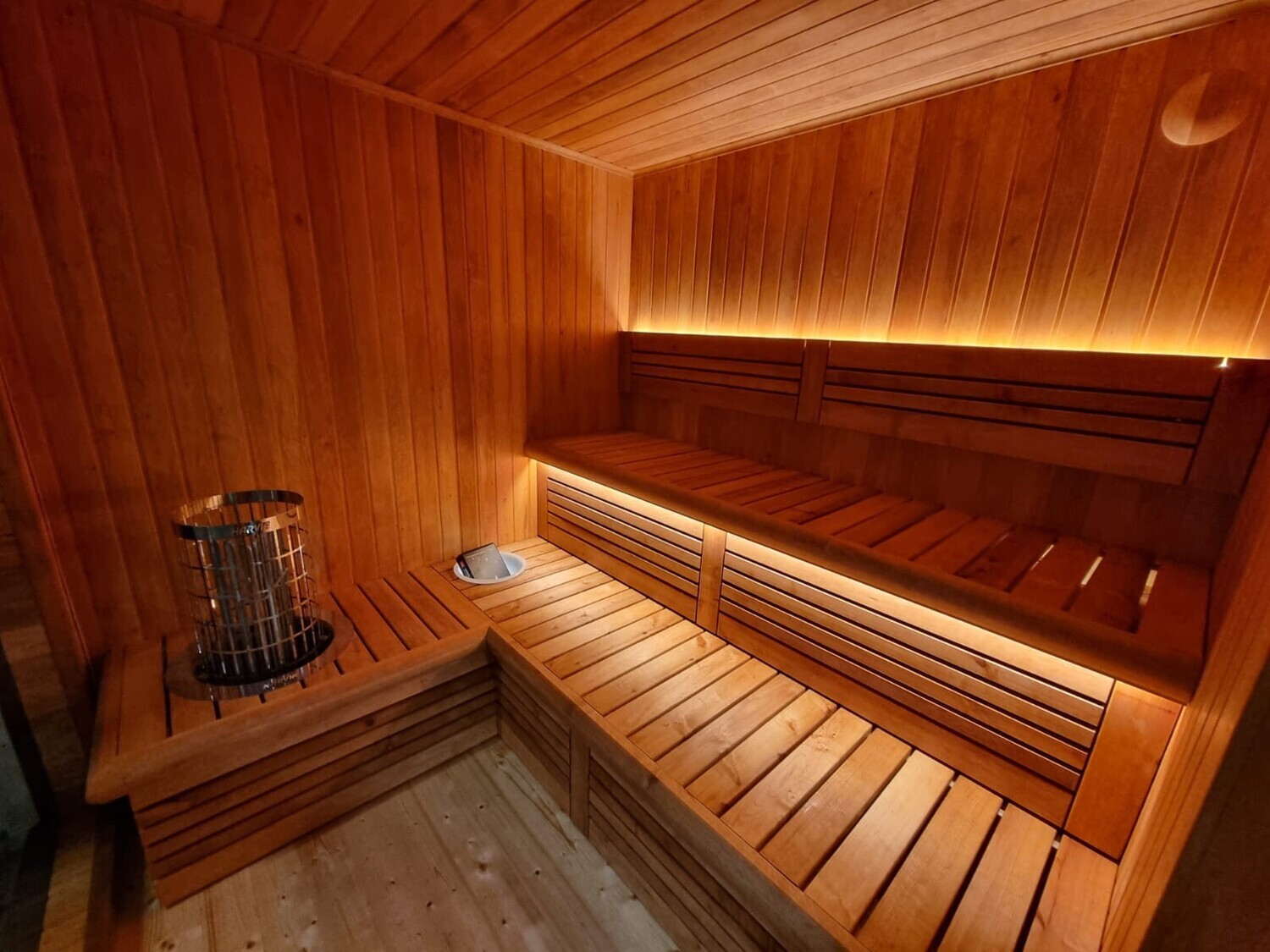 COMFY SAUNA INFRAROOD BINNENZIJDE DETAIL IDEALe SPAS