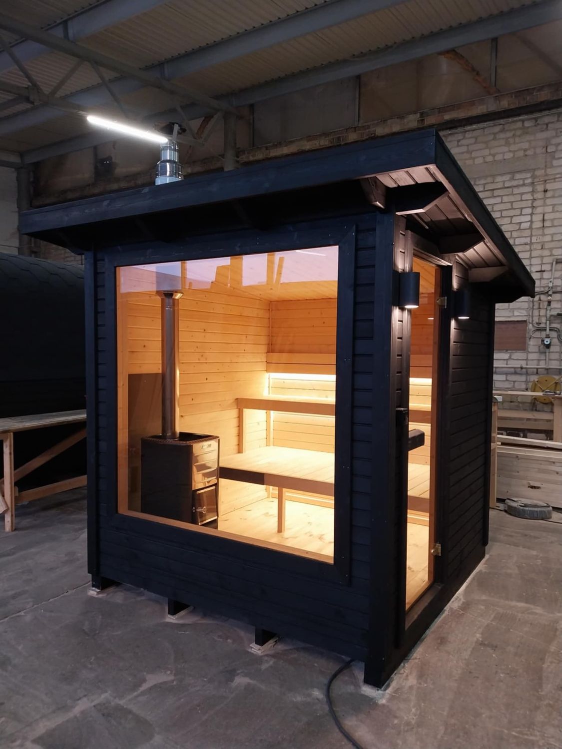 COMFY Sauna Outdoor Infrarood + kleedkamer