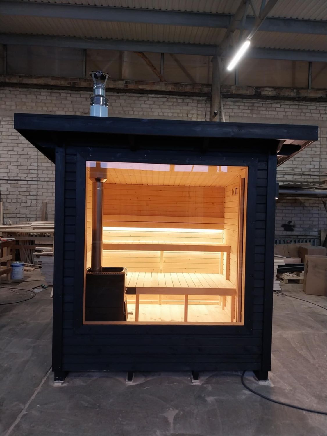 COMFY Sauna Outdoor Infrarood + kleedkamer