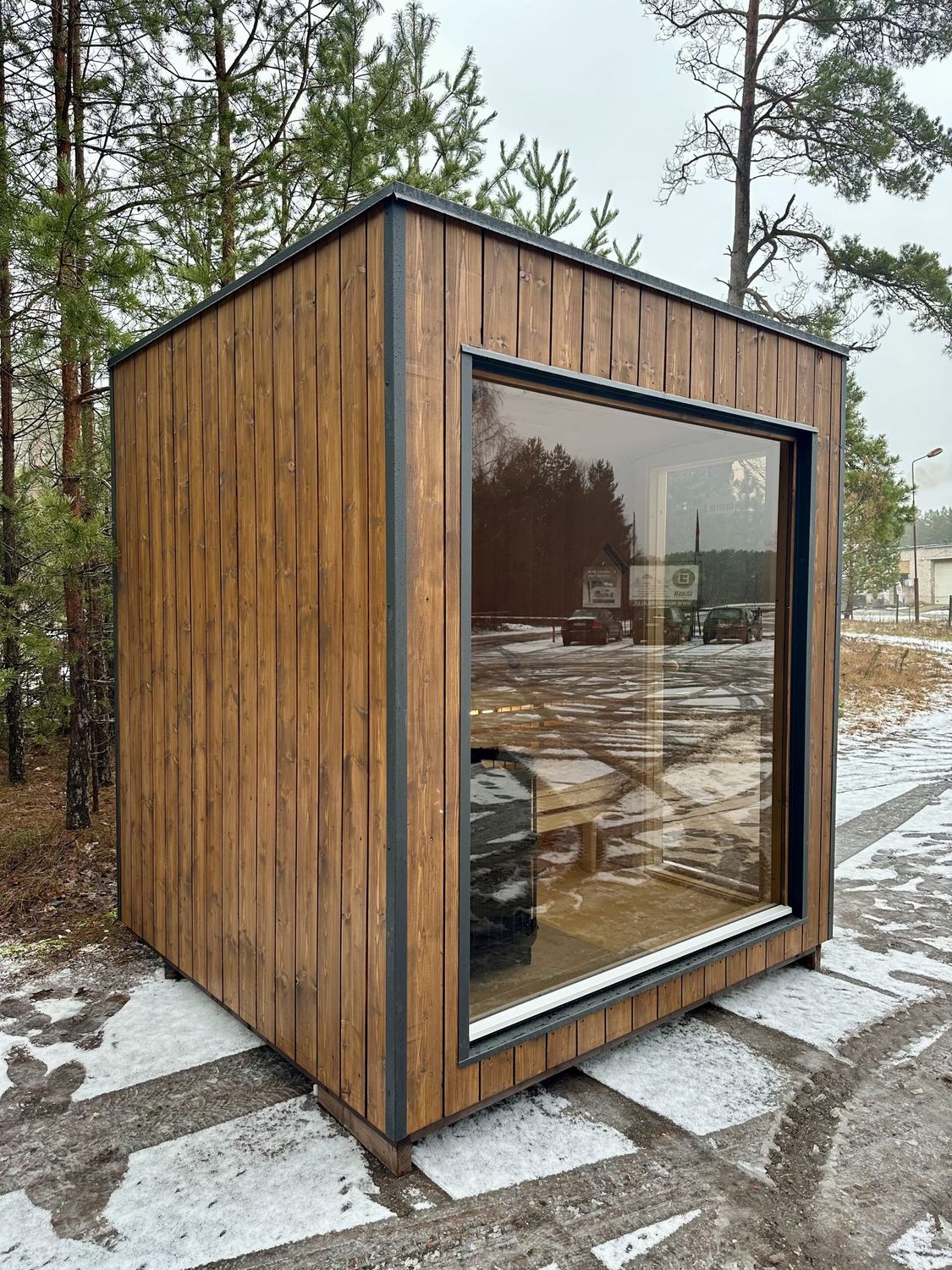 COMFY Sauna Outdoor Infrarood + kleedkamer