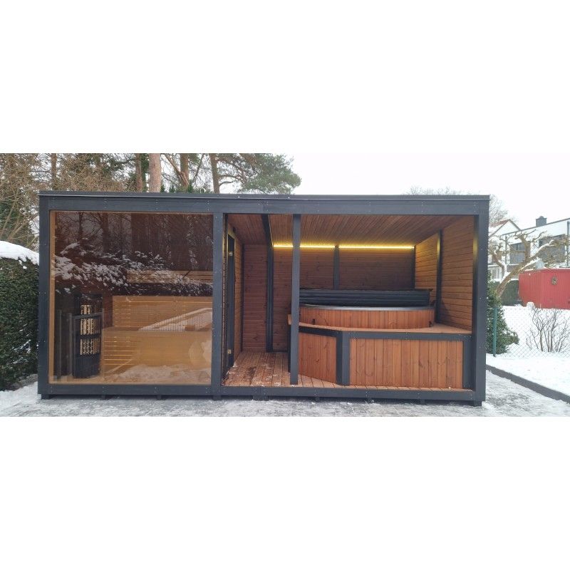 COMFY Sauna Outdoor met of zonder kleedkamer