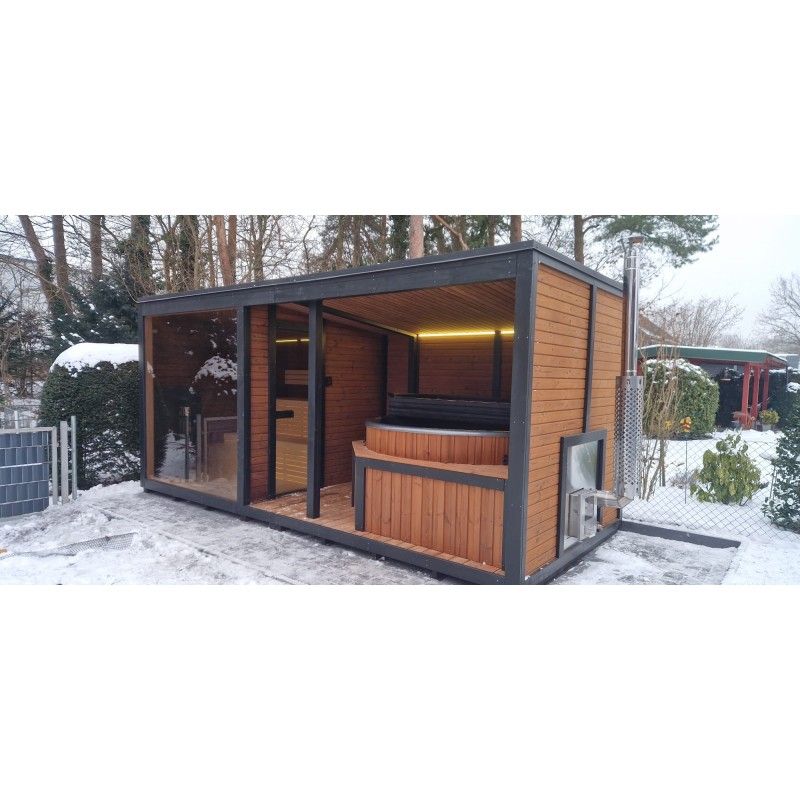 COMFY Sauna Outdoor met of zonder kleedkamer