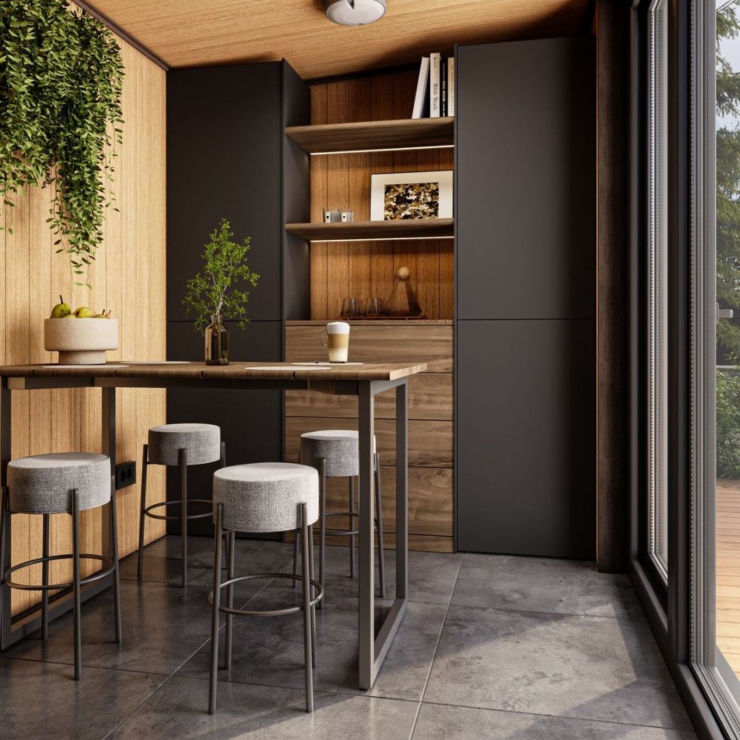 SQUARE Sauna House Outdoor  255cm of groter x 220cm x H=250cm