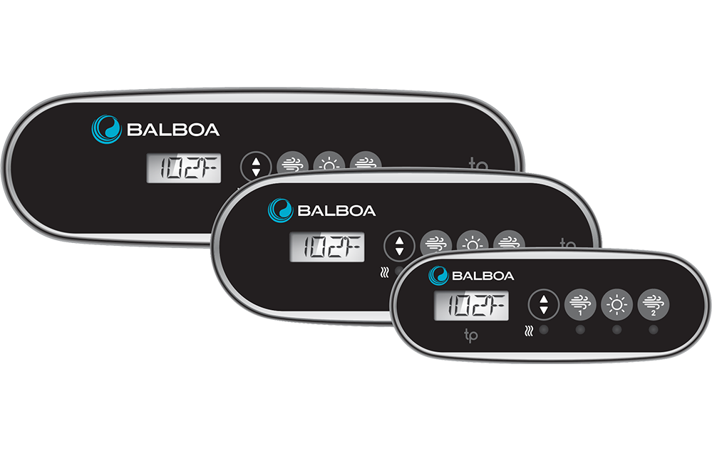 Balboa bedieningspaneel TP240 TP260 Control Panel Display druktoets scherm
