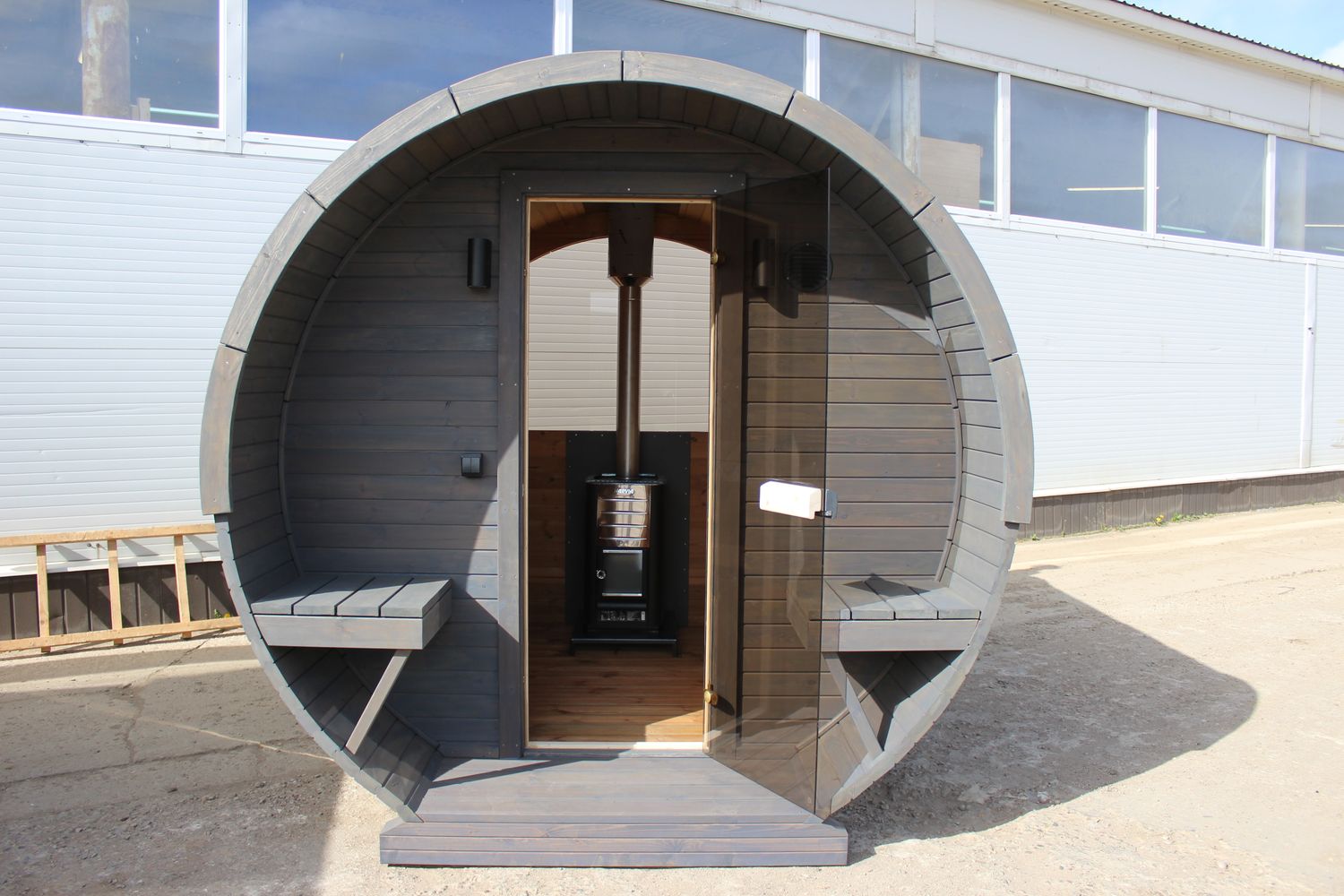 BARREL Sauna Outdoor 250cm ø220cm