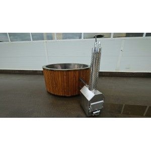 Hot tub ROUND EX XL ø225cm 7/8 personen met houtkachel Hot tub ROUND EX XL ø225cm 7/8 personen met houtkachel