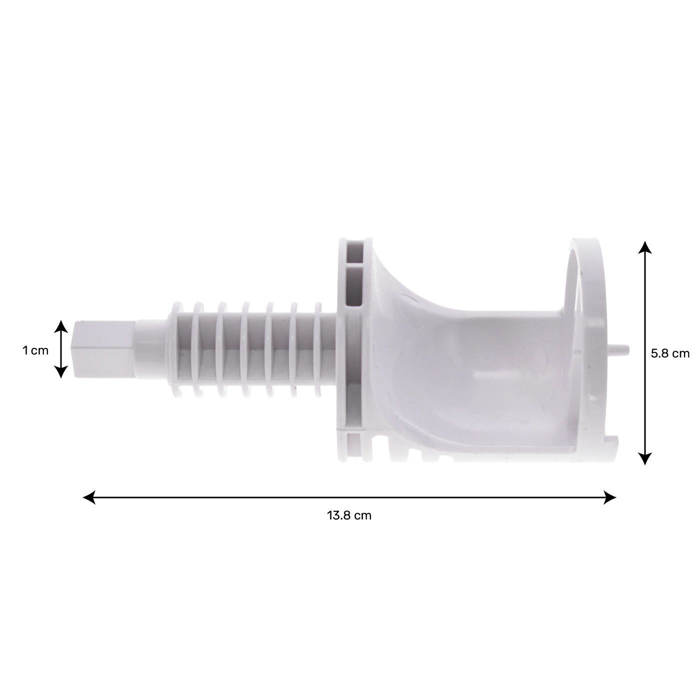 Diverter wit of zwart voor Diverter valve regelklep verdeler 2”