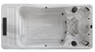 IDEALe SWIMSPA TURBINE My Sea PRO 466cm h=155cm half inbouw of opbouw IDEALe SWIMSPA My Sea Premium PRO TURBINE