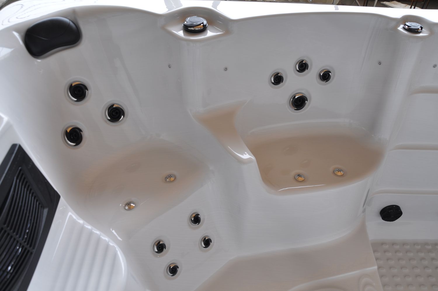 IDEALe SWIMSPA TURBINE My SEA XL PRO 600cm h=155cm half inbouw of opbouw