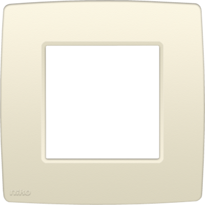 Afdekplaat enkelvoudige Original Cream