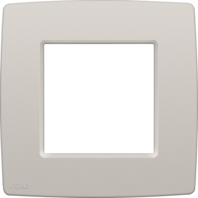 Afdekplaat enkelvoudige Original Light Grey