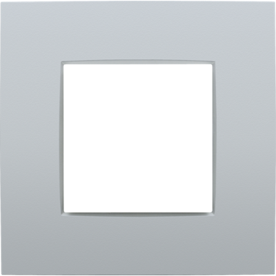 Afdekplaat enkelvoudige Intense Sterling