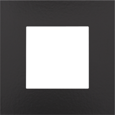 Afdekplaat enkelvoudige Pure Bakelite Piano Black