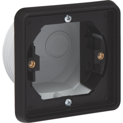 Hydro inbouwdoos enkel Black