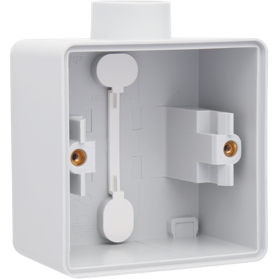 Hydro opbouwdoos enkel 1 ingang Grey