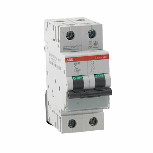 Automaat 2-polig 4A 3000A kurve C