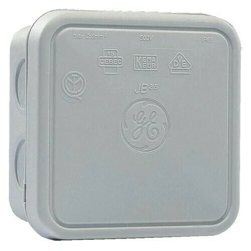 Aftakdoos 90x90x50mm - 7 ingangen IP65