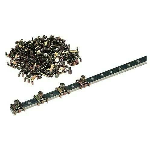 Aardrail 12x5mm + 25klemmen 60cm