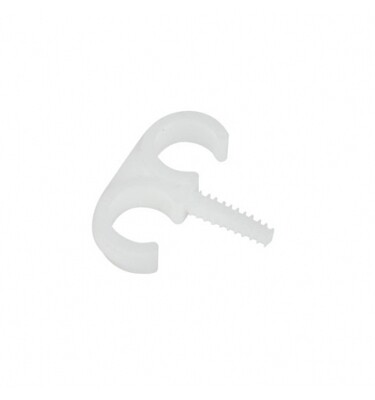Buisclip PVC 16-20mm dubbel