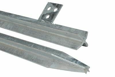 Aardpin kruisvorm met vlag galva z. bout 1,5m